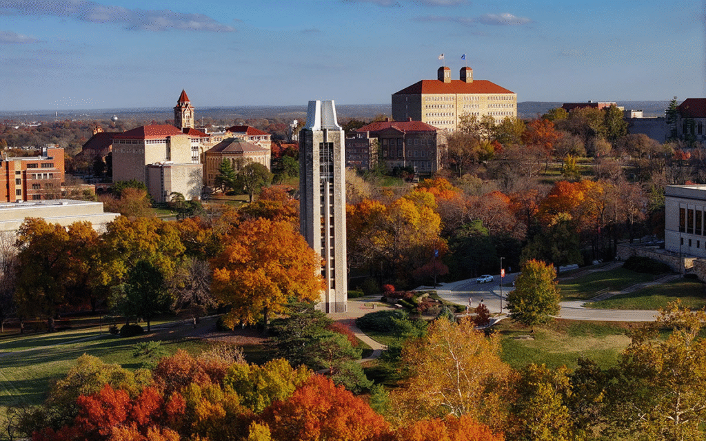 Campus universitario en Estados Unidos